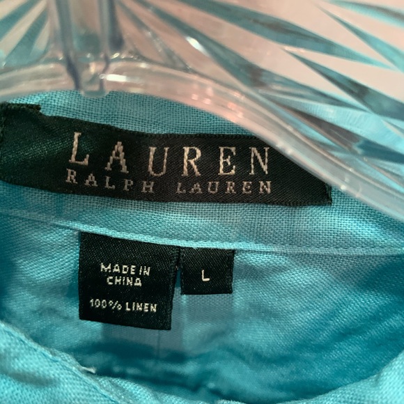 Ralph Lauren 100% Linen Shirt - Picture 3 of 3